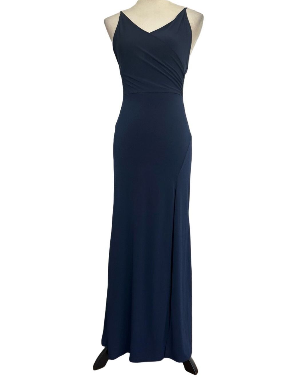 Fashion Nova: Navy Blue Gown: Size XS